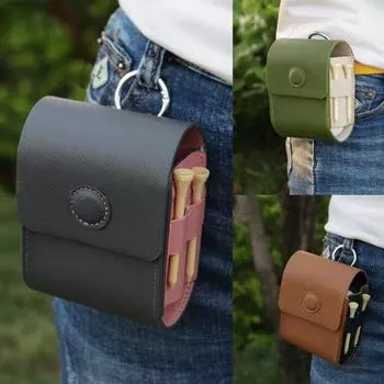 Кобура с шипами для гольфа Износостойкая пыленепроницаемая сумка для переноски с кнопкой для гольфа Кобура для дальномера в тон Кобура для гольфа Сумка для переноски для гольфа зелёный