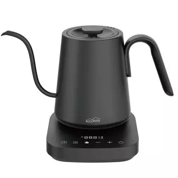 Kocokara Electric Kettle Drip Kettle 1200W Boiling Button Rapid Boiling Lightweight 520g Increment Adjustment 120 Minute Warm Function Paper Filters