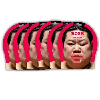 KOCOSTAR Sumo Lip Mask 3 г x 6 пакетиков набор Lip Pack Lip Pack Lip Care Dry Lips Moisturizing Lip Care Hydrogel Korean Cosmetics Face Mask Beauty Mask Pack