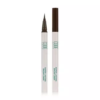 Код Glocolor P Super Lasting Water Proof Brush Liner 0,6 г, коричневый, 1 шт.