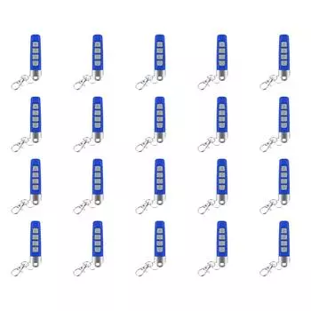 Код клонирования 433 МГц, 4 ключа, гаражные ворота, копия, пульт дистанционного управления (1шт синий) К