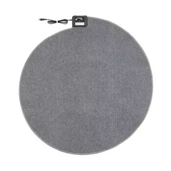 KODEN Electric Carpet Hot Carpet Body Round Diameter 130cm Slide Temperature Adjustment Dani Clean VWC130H