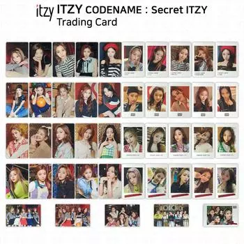 Кодовое имя ITZY CSI Секретная коллекционная карточка ITZY Фотокарточка Йеджи Лия Рюджин Чэрён Group - #41