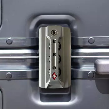 Кодовый замок с 3-значным кодовым замком для багажа, чемоданы с неразрушающей проверкой багажа на открытом воздухе