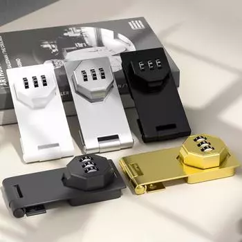 Кодовый замок с защитой от кражи, 3-значный кодовый замок, оконные стопоры, новый кодовый замок для шкафа 4inch white