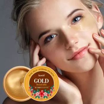 Koelf Gold Royal Jelly Гидрогелевые патчи для глаз 1 PCS