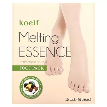 Koelf, Melting Essence Foot Pack, 10 пар