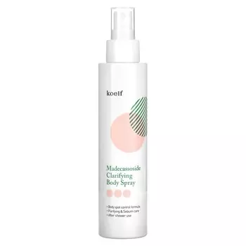 Koelf, Очищающий спрей для тела Madecassoside, 5,07 жидких унций (150 мл)