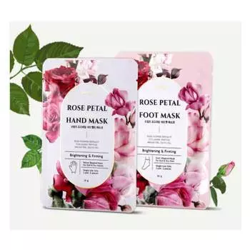 KOELF Rose Petal Satin Hand / Foot Mask 5 пар Hand