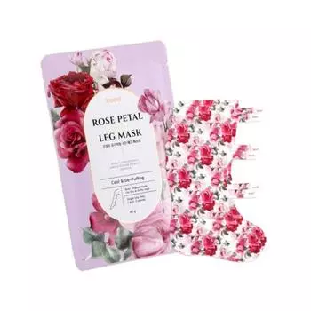 KOELF Rose Petal Satin Leg Mask 40 г * 2 пары