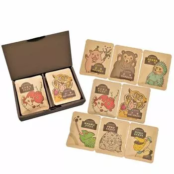 Кофе Animal Coffee Drip Coffee в подарочной упаковке, ассорти из 16 пакетиков по 2 штуки в каждом из 8 кофейных подарочных коробок из 16 пакетиков Nanairo Shoten (Подарочная коробка, всего, типы)