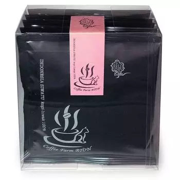 Кофе Civet Kopi Luwak Kopi Luwak, обжаренный вручную кофе в зернах, натуральный Индонезия, набор из 12 г x 5 шт.