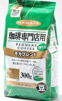 Кофе Hamaya Mocha Blend для специализированных кофеен 300 г x 3 (Фасоль)