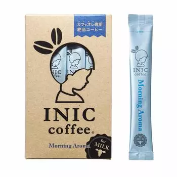 Кофе INIC Morning Aroma Sticks 12 шт. кофе эксклюзивно для кафе высочайшего качества из порошка, принятого чемпионами бариста по всему миру