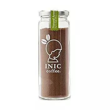 Кофе INIC Natural Aroma Bottle 55 г натурального происхождения, изготовленного из органического порошка высочайшего качества, принятого мировыми бариста [Благословенные зерна] [Кофе]