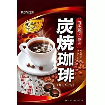 Кофе Kasugai Seika Charcoal Coffee 100 гХарактеристикиНастоящая кофейная конфета с глубоким, отличительным ароматомХарактеристикиНастоящая кофейная конфета с глубоким, отличительным ароматом 1