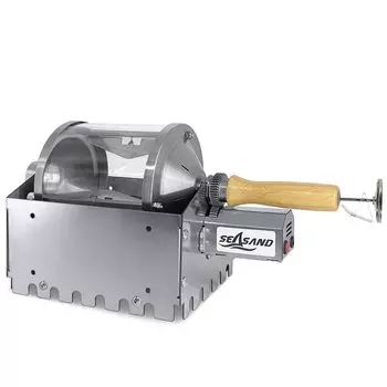 Кофе Кофе Коммерческий Домашний Автоматический Нержавеющий Кварцевый Высокая Температура Прямой Огонь Регулируемое Вращение Простая Японская Инструкция Включена