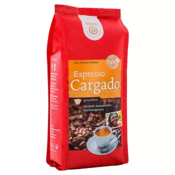Кофе молотый Gepa Эспрессо Каргадо 250г