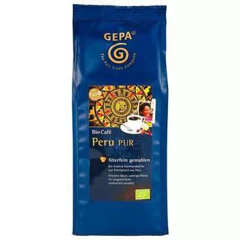 Кофе молотый Gepa Peru Pure Roast Eco-Nature 250 г