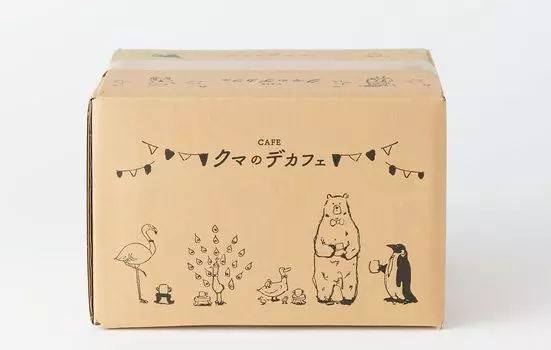 Кофе No Kawashima без кофеина 400 г Regular Kuma s CAF Без кофеина/без кофеина (Капать)