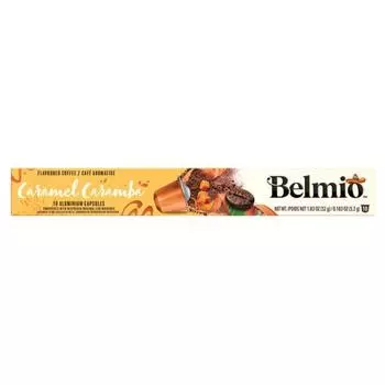 Кофе с карамелью и карамбой Belmio Nespresso, совместимый с Nespresso, 10 капсул