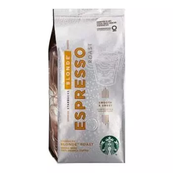Кофе Starbucks Espresso Blonde Roast Light Bean Coffee - 250 гр
