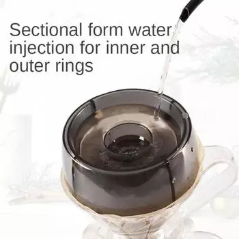 Кофе Волшебная шляпа Прочный моющийся прозрачный модный ситечко Чайный фильтр Экран для столовой