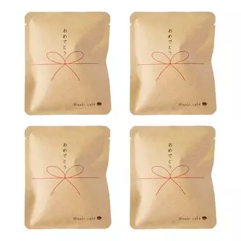 Кофе в капельной упаковке Misaki Congratulations Drip pack coffee 10 г x 4 шт. cafe e (Мисаки кафе) [Кафе Мисаки] (Мизухики)