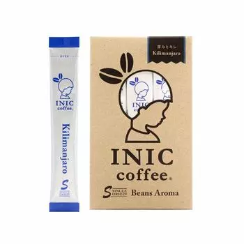 Кофе в зернах INIC Aroma Kilimanjaro Sticks 12 палочек, качество происхождения, горечь и насыщенность, высочайшее качество порошка, принятое мировыми бариста