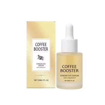 Кофеиновая жидкость для глаз — нежная и приятная на ощупь. Увлажняет и освежает кожу вокруг глаз и уменьшает темные круги,30 мл One Size жёлтый