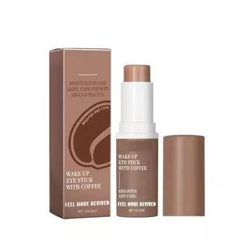 Кофеиновый карандаш для глаз Увлажняющий и увлажняющий крем для глаз от темных кругов, отеков и морщин, увлажняющий и подтягивающий глаза 7 мл белый