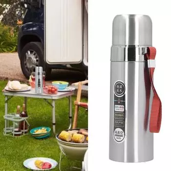 Кофейная бутылка большой емкости термокружка 500 мл 304 нержавеющая сталь портативная бутылка для чая для дома путешествия кемпинга 501-600ml