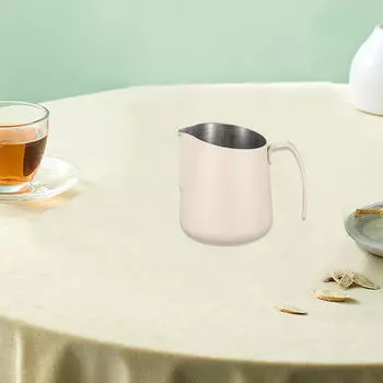 Кофейная чашка для вспенивания молока, мерная чашка со шкалой, 750 мл, кувшин для приготовления эспрессо на пару