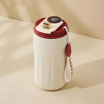 Кофейная чашка из нержавеющей стали 316, умная термос-чашка чёрный