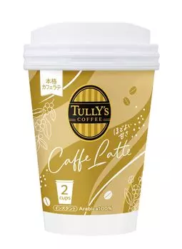 Кофейная чашка Кофейный стишок Cafe Latte x 2 Растворимый порошок Tully s 15,6 г