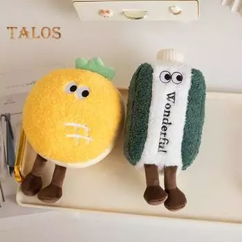 Кофейная чашка кукла плюшевая игрушка интерактивный дизайн кукла снятие стресса декоративная мини-подушка кукла плюшевое украшение