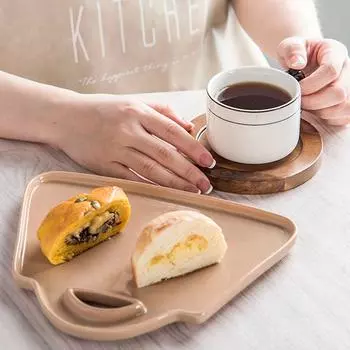 Кофейная чашка в скандинавском стиле, чашка для воды, кружка, простая кофейная чашка, чашка для молока, послеобеденный чай, кофейная чашка, тарелка, набор из двух предметов