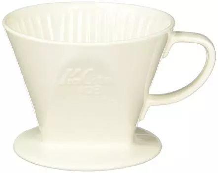 Кофейная капельница Kalita, керамическая, на 4–7 человек, белая, 103-Roto #03001