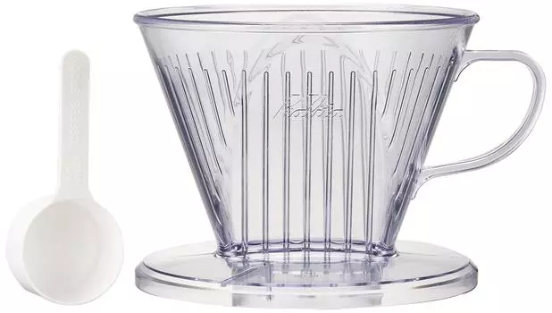 Кофейная капельница Kalita с широкими полями, пластиковая, для 4–7 человек 103-DL #06003