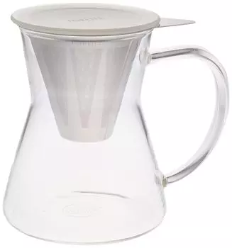 Кофейная колба-капельница Forlife Lucidity в кружке 355 мл (В комплект входят капельница и крышка) Белый 833Лед