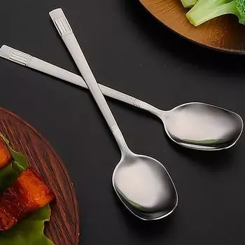 Кофейная ложка из нержавеющей стали, креативная чайная ложка с длинной ручкой, десертная ложка для закусок, мини-ложки для мороженого, посуда, кухонные инструменты