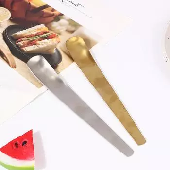 Кофейная ложка из нержавеющей стали плоская ложка для десерта маленькая кофейная ложка миксер для размешивания кухонная посуда ложка серебряный