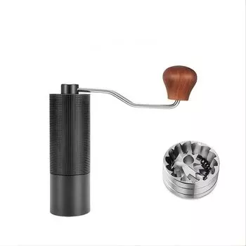 Кофейная мельница для молотого кофе Coffee Space Ручная кофемолка Регулировка внутренней шероховатости Коническое лезвие 7 Высокопрочная нержавеющая сталь