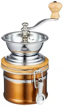 Кофейная мельница Sato Metal Kogyo SALUS Biju серебряный