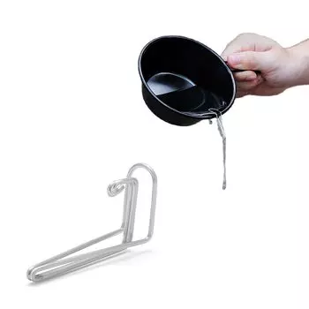 Кофейная проволока Skitter Кофейный капельный носик Удлинитель носика Насадка для кемпинга Насадка для перенаправления кофе Кофейный капельный носик из нержавеющей стали
