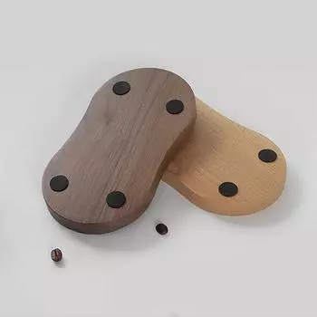 Кофейная станция для темперирования эспрессо фильтр для капель деревянная основа для 51/53/54/58 мм эспрессо аксессуары