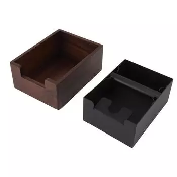 Кофейная станция для трамбовки Knock Box Съемная коробка для кофейной гущи с противоскользящей основой Knock Bar