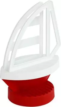 Кофейная воронка и фильтр-папка Yawata Kasei Trip to Marina, красная