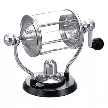 Кофейная жаровня HARIO Ретро-машина для обжарки кофе Стеклянная ручная жаропрочная RCR-50 серебряный