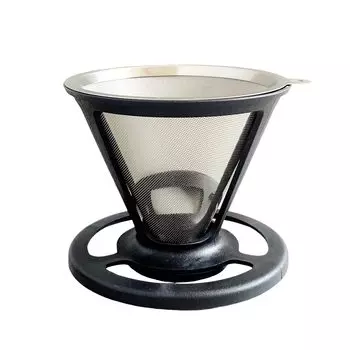 КОФЕЙНАЯ ДРИППЕР Cera БОЛЬШАЯ серебряный